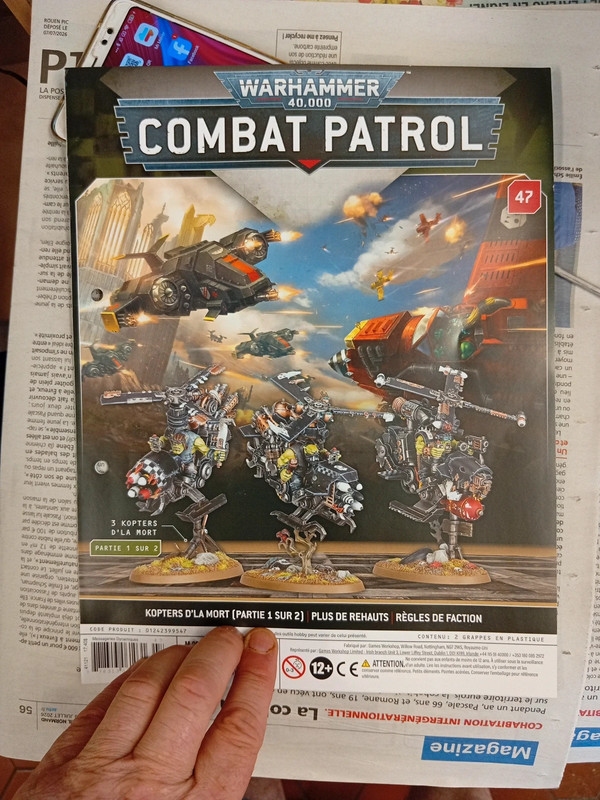 #warhammer combat patrol 40000 n 47 3 kopters d la mort partie 1/2