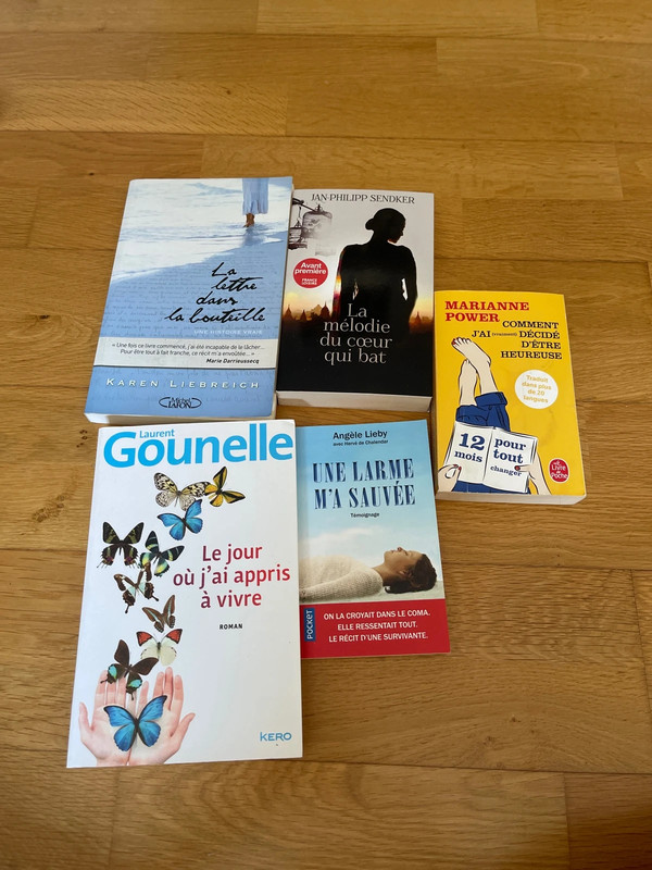 Lot de 5 livres