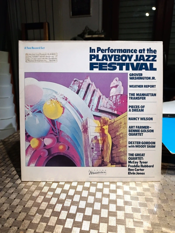 In performance at the playboy jazz festival