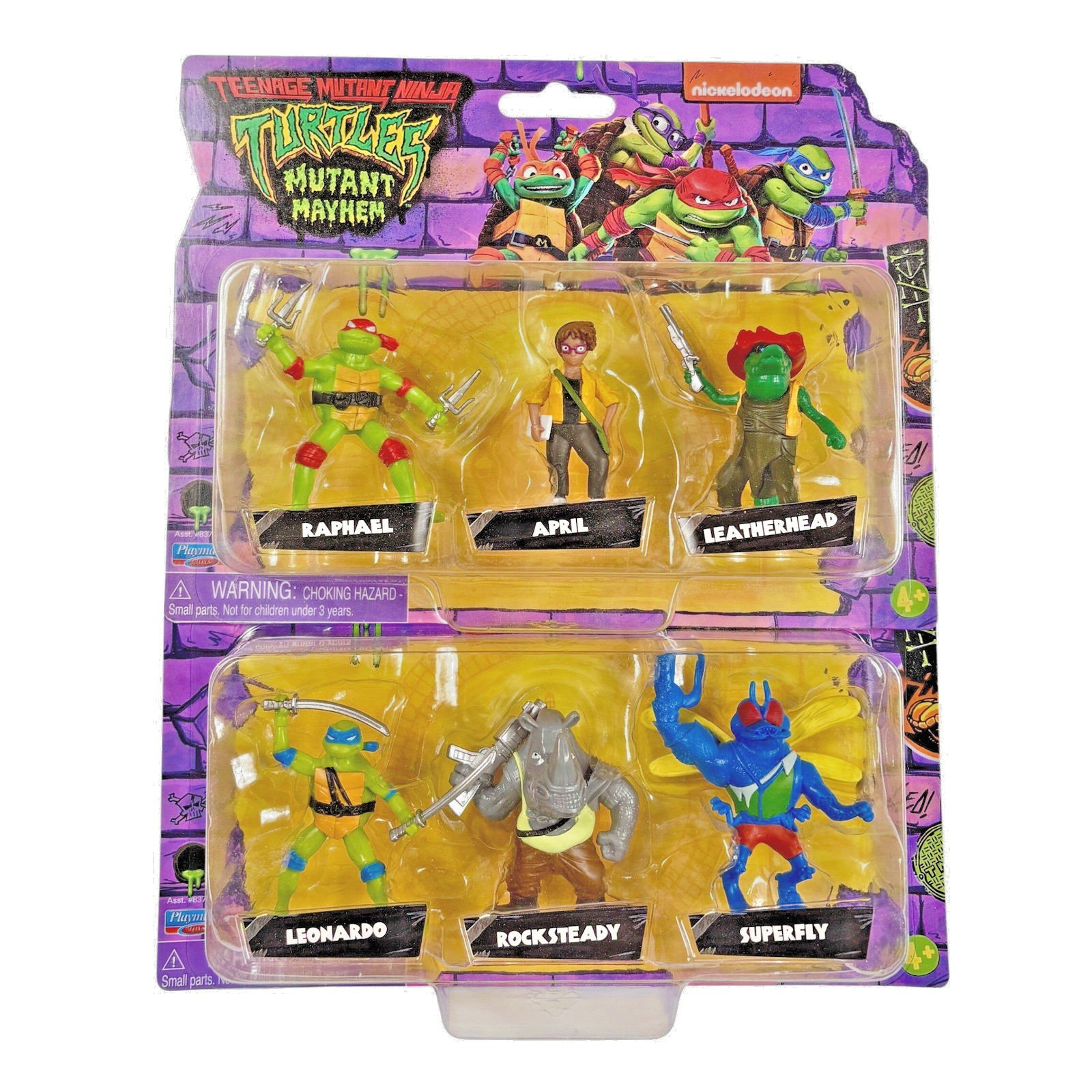 Teenage Mutant Ninja Turtles MUTANT MAYHEM 6 minifigure Superfly Leatherhead
