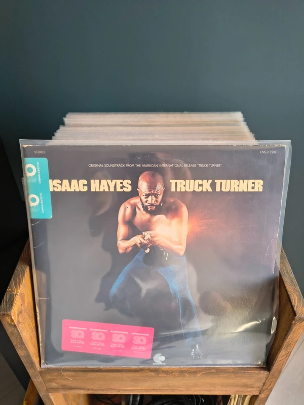 2LP Vinyl Isaac Hayes - Truck Turner OST (US Quadraphonic Enterprise NM)