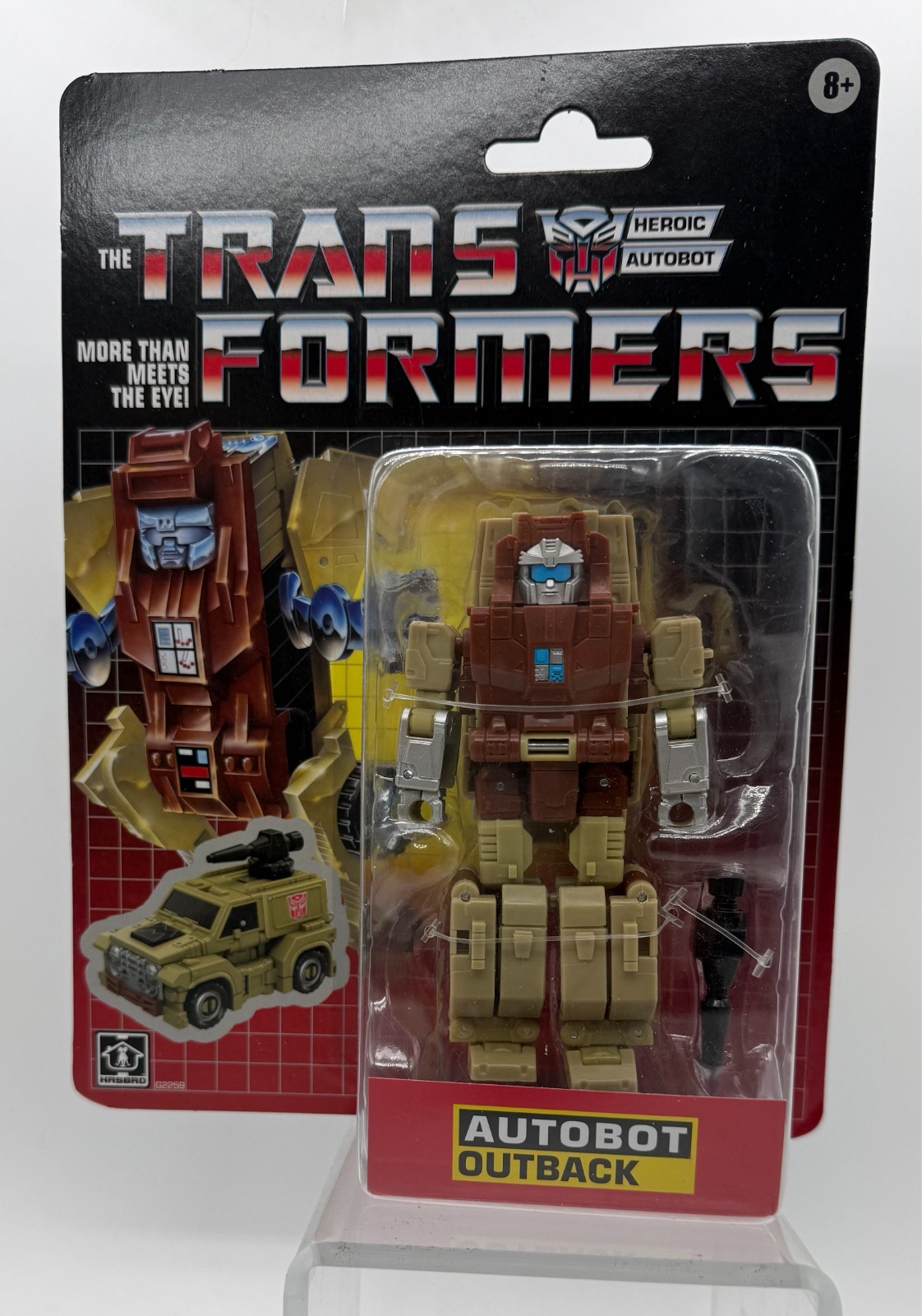 Transformers Outback Retro Walmart Exclusive G1 Deluxe Completo Nuovo
