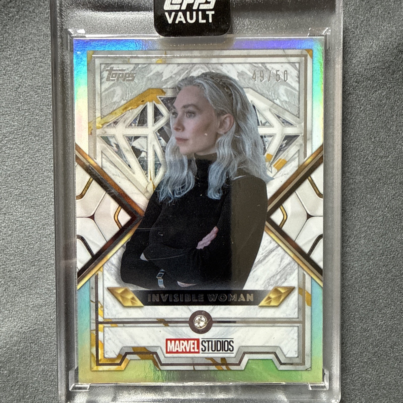 2026 Topps Marvel Vault INVISIBLE WOMAN DIAMOND # /50 #MD-81 Fantastic 4