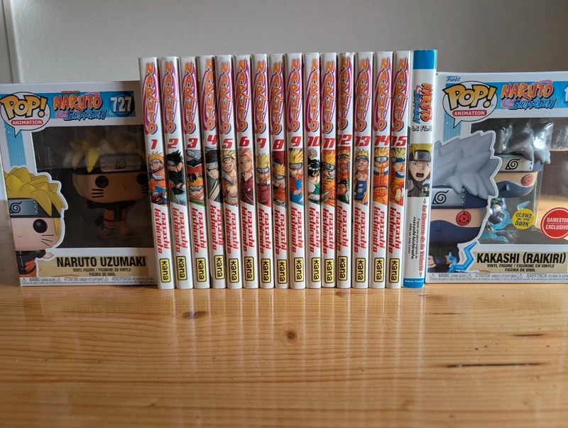 Lot manga Naruto 1 au 15 + hors série