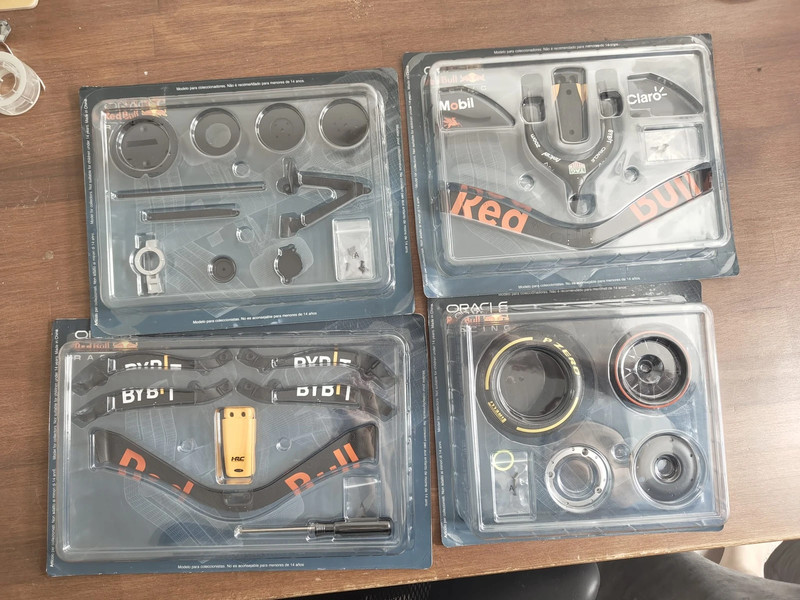 Pièces Altaya Red Bull F1 - 38 sachets