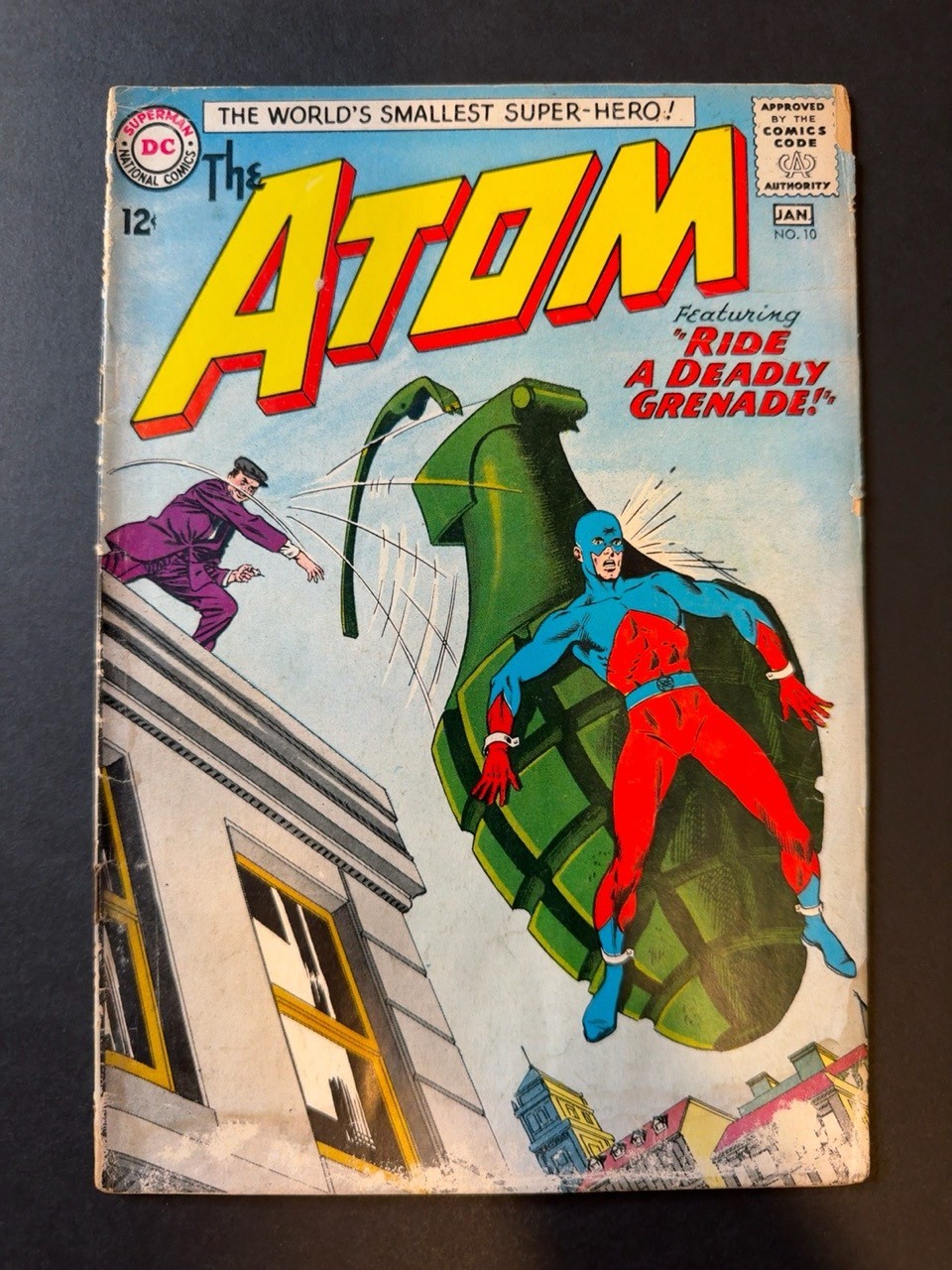 Atom #10 1964 DC Gil Kane Gardner Fox Murphy Anderson 3.5