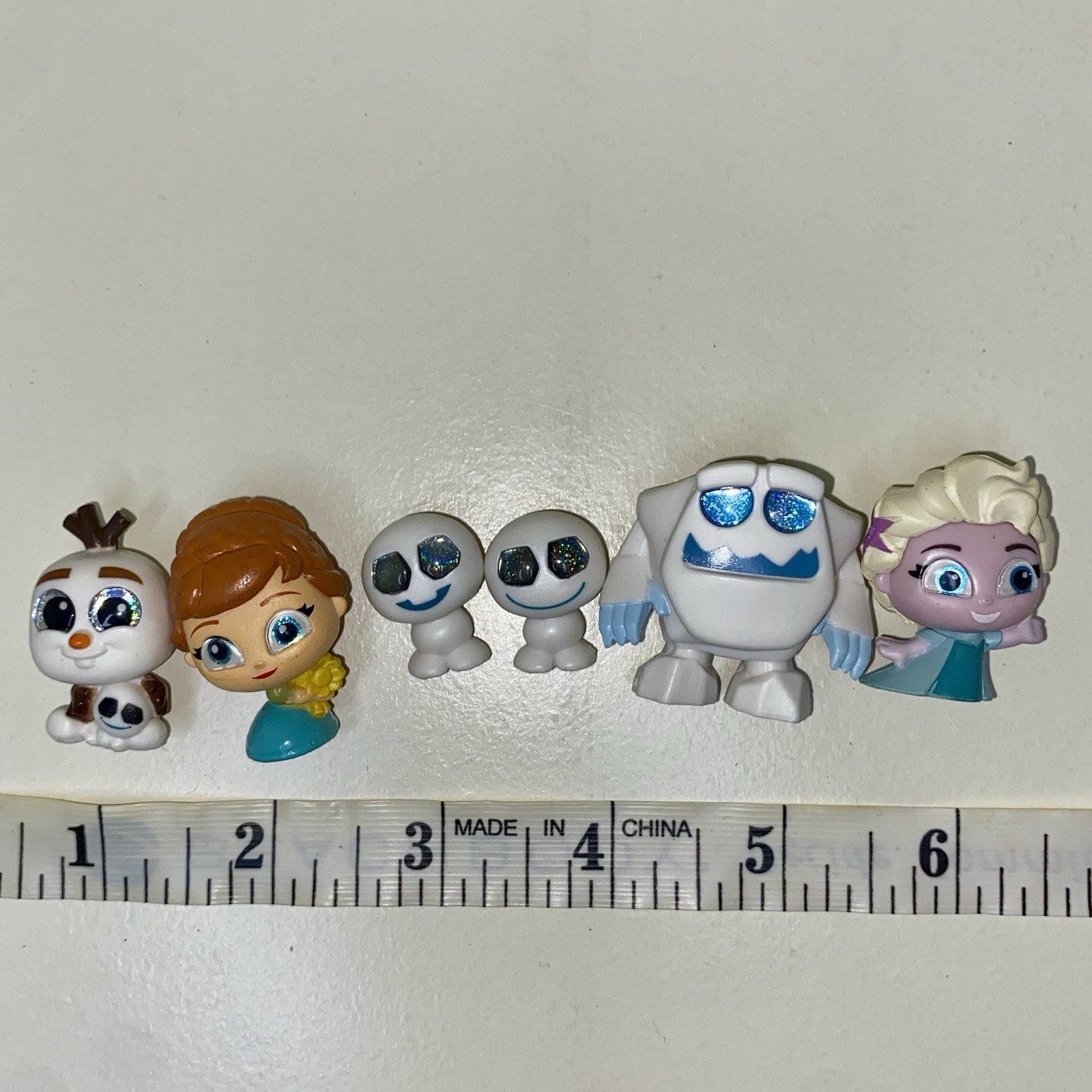 Disney Doorables Series 7 Frozen Anna Snowgies Olaf Elsa Marshmallow Complete