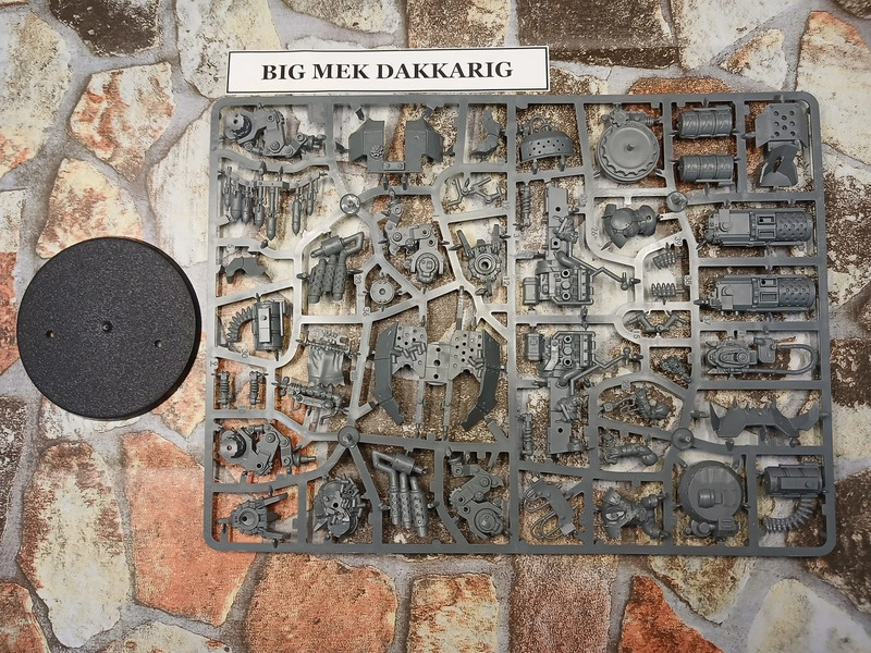 X1 Big Mek Dakkarig Armageddon Orks Warhammer 40k