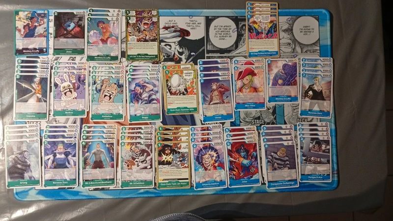 Lot de cartes One Piece en anglais