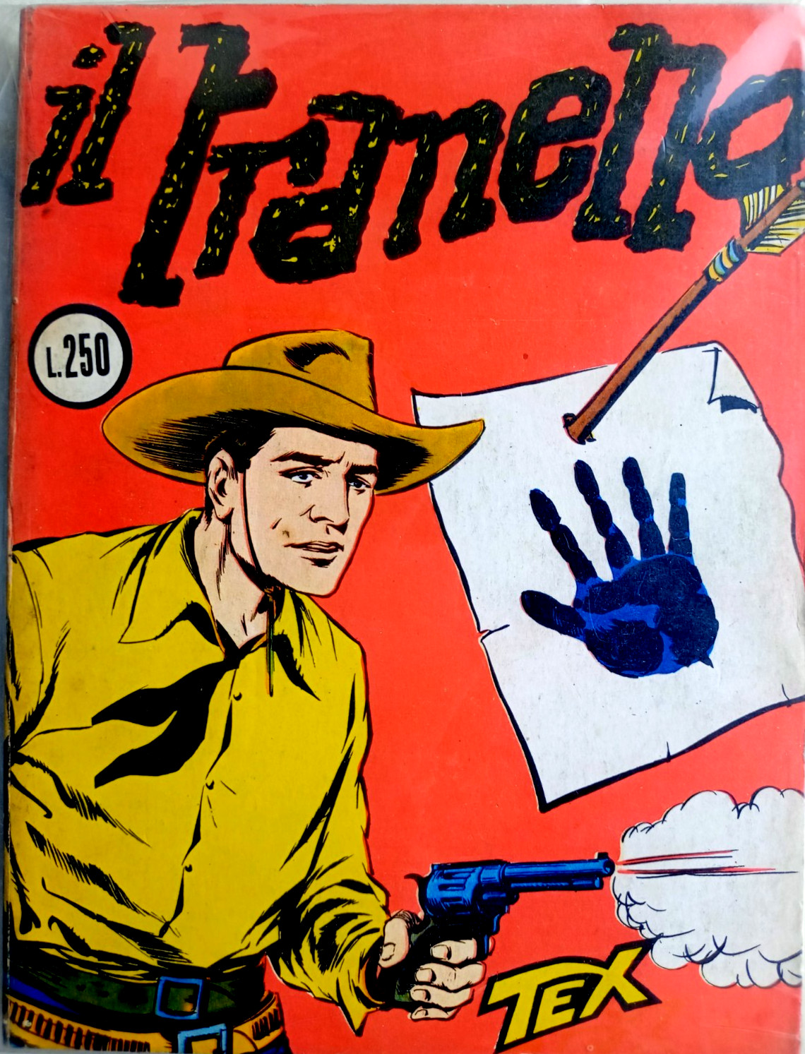 TEX GIGANTE TRE STELLE N°10 DA L.200 CON MG E CONTINUA BELLISSIMO - H