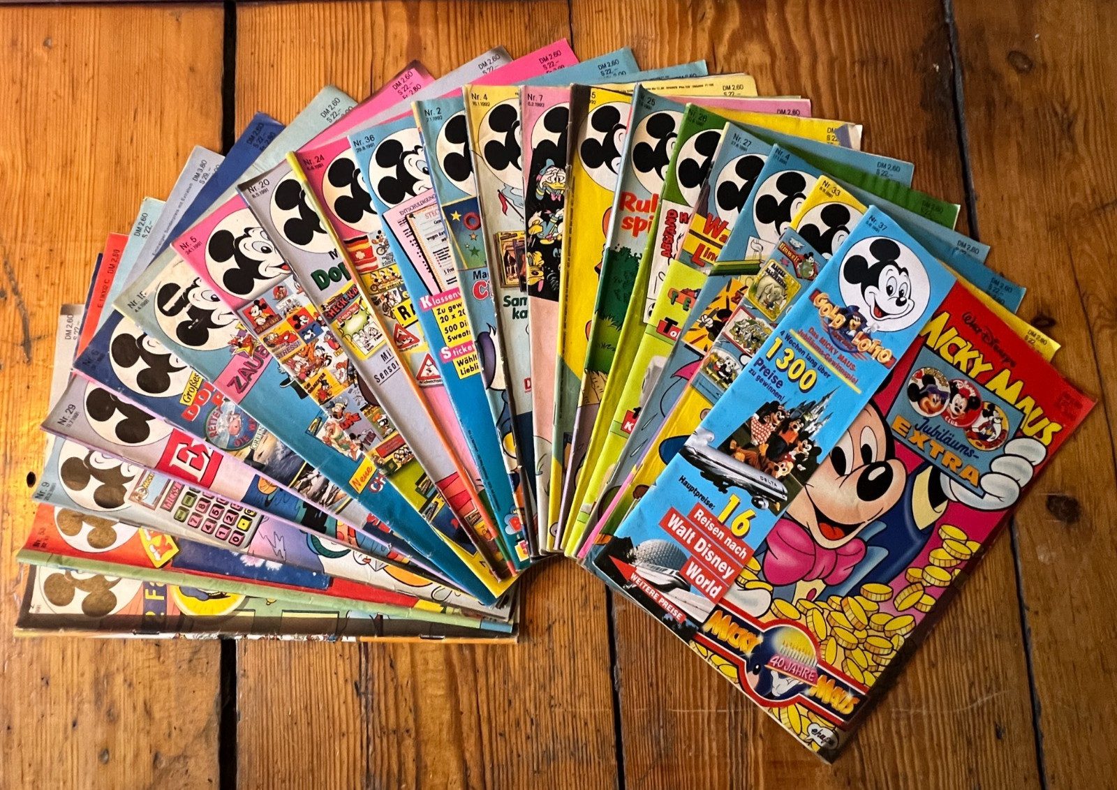 18 Quaderni Topolino 1991-1994 - Disney - Collezione - Italiano