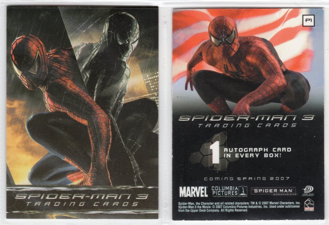 Promo - Spider-Man 3 (2007 Upper Deck) #P1