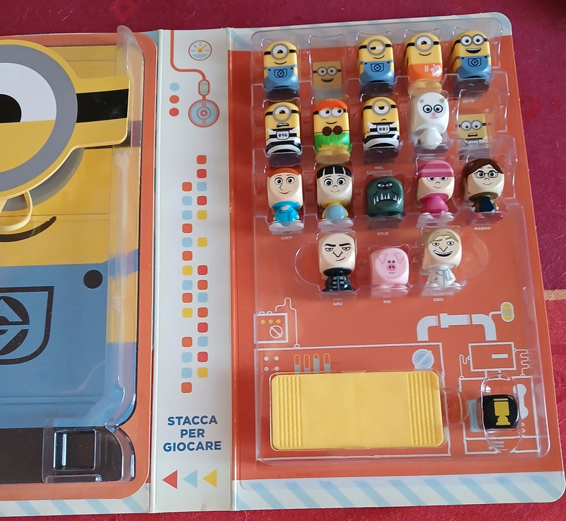 collezione Incompleta dei Blokhedz dei Minions (Cattivissimo Me),