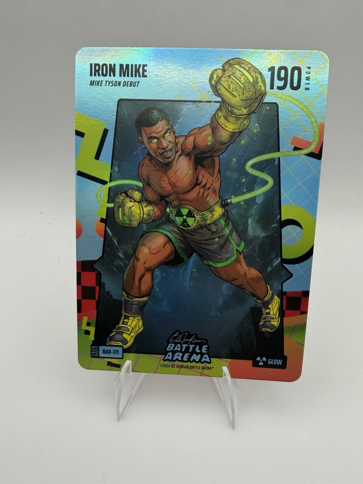 2026 Update Bo Jackson Battle Arena Iron Mike GLOW RAD-171 80's Mike Tyson SSP