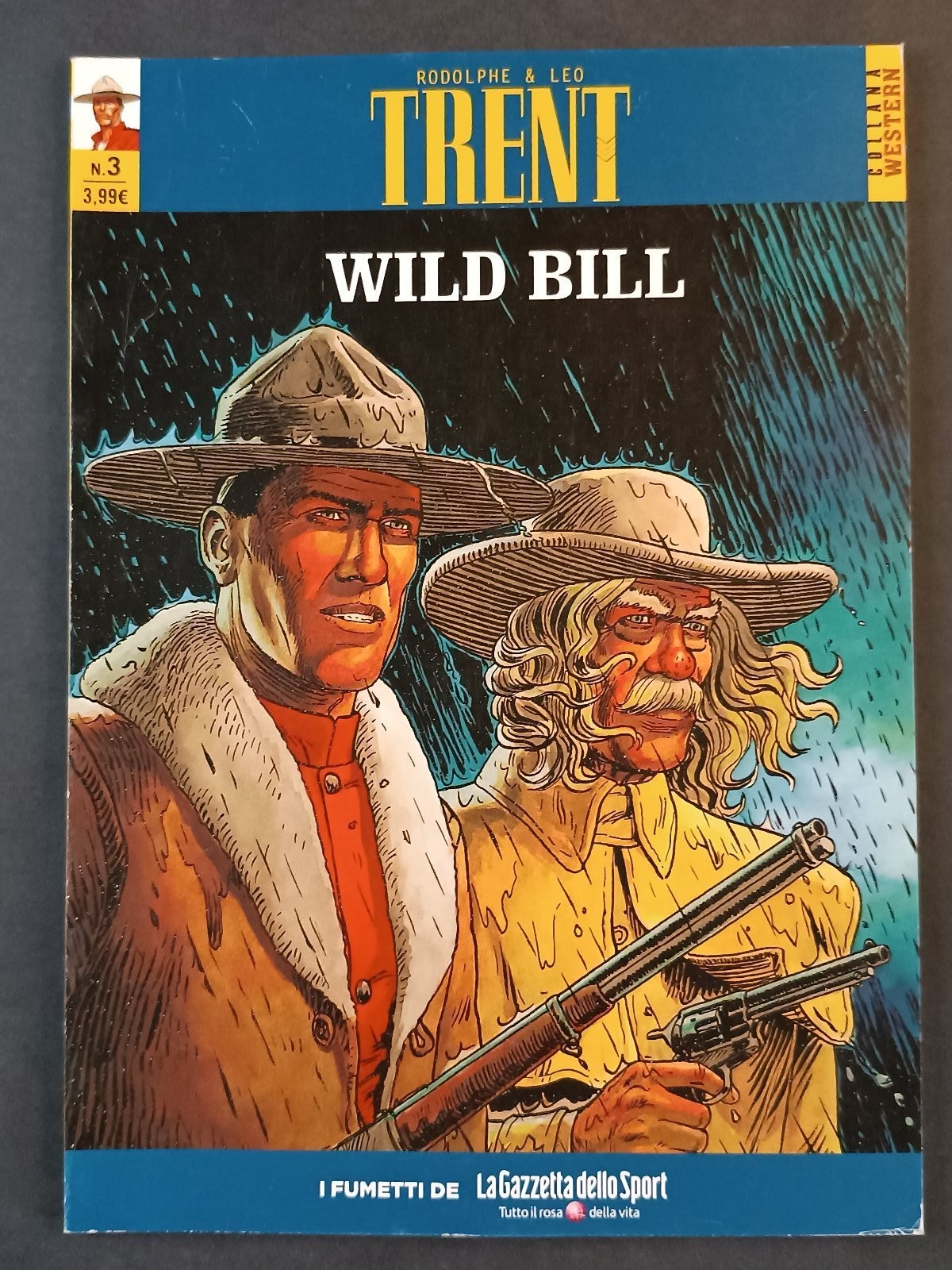 Fumetto Trent Gazzetta dello Sport n. 3 2015 Wild Bill