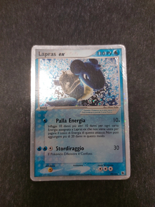 Lapras EX Rubino & Zaffiro 99/109