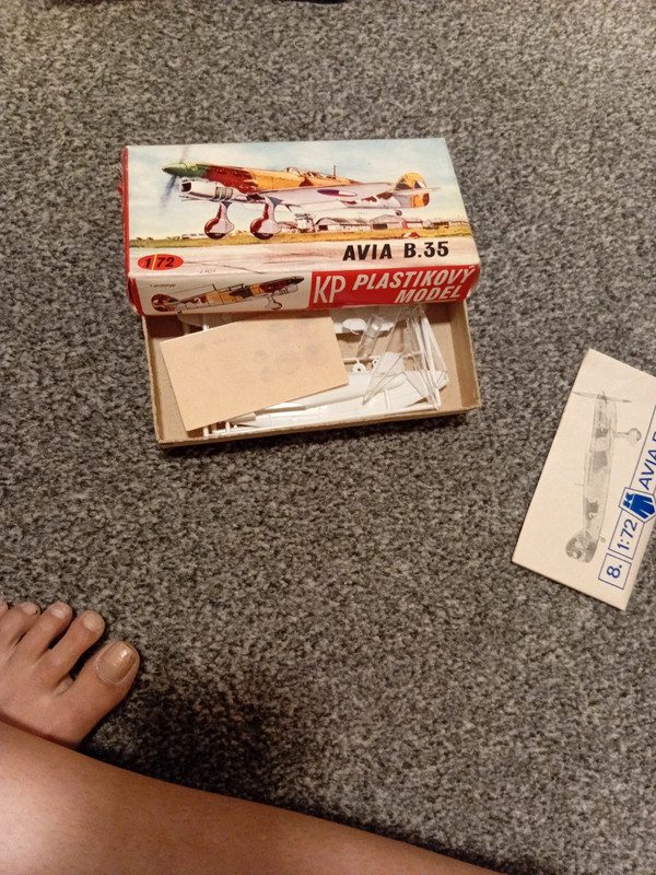 Modelbaukasten Avia B. 35