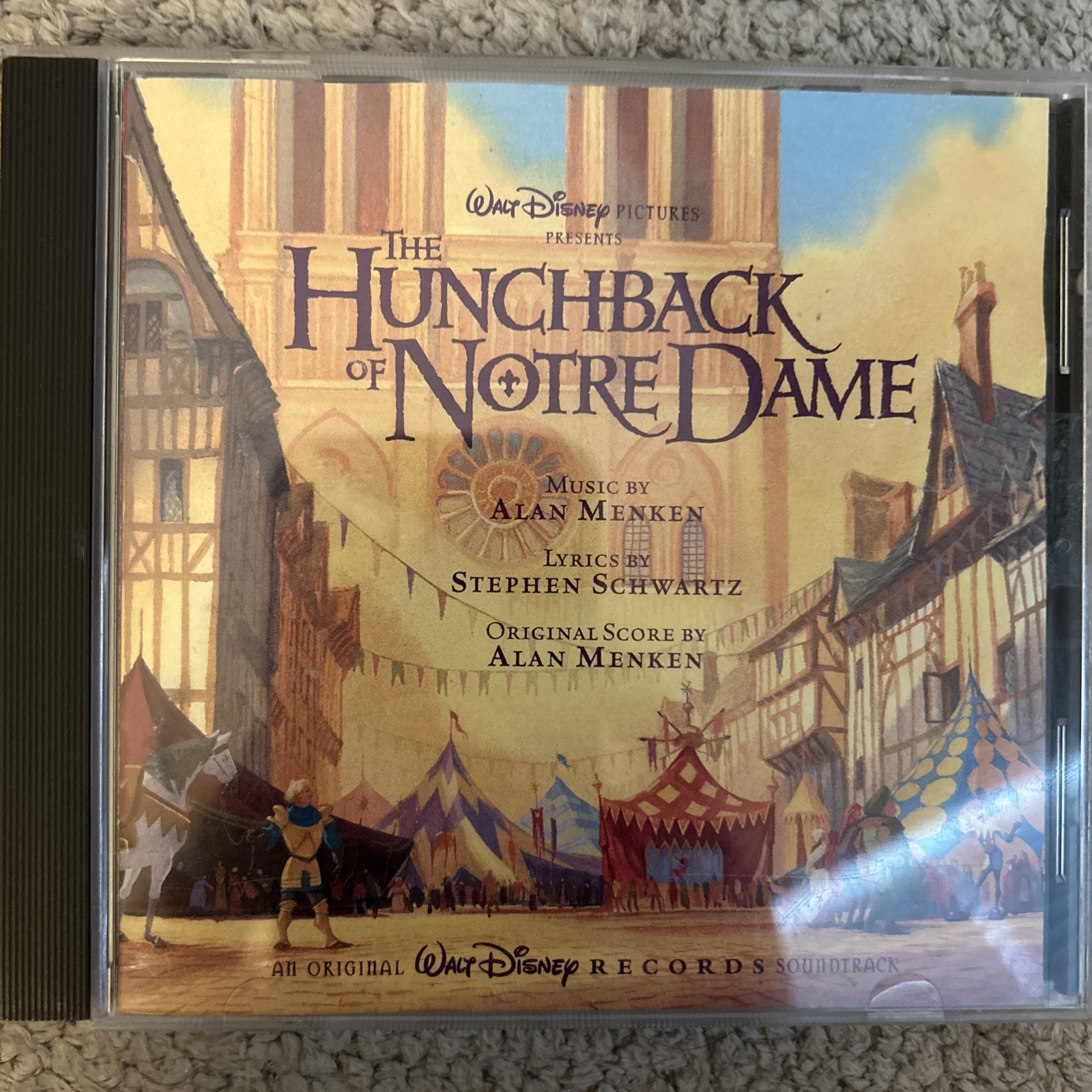 The Hunchback of Notre Dame [Original Soundtrack] by Alan Menken (CD, Oct-1996,