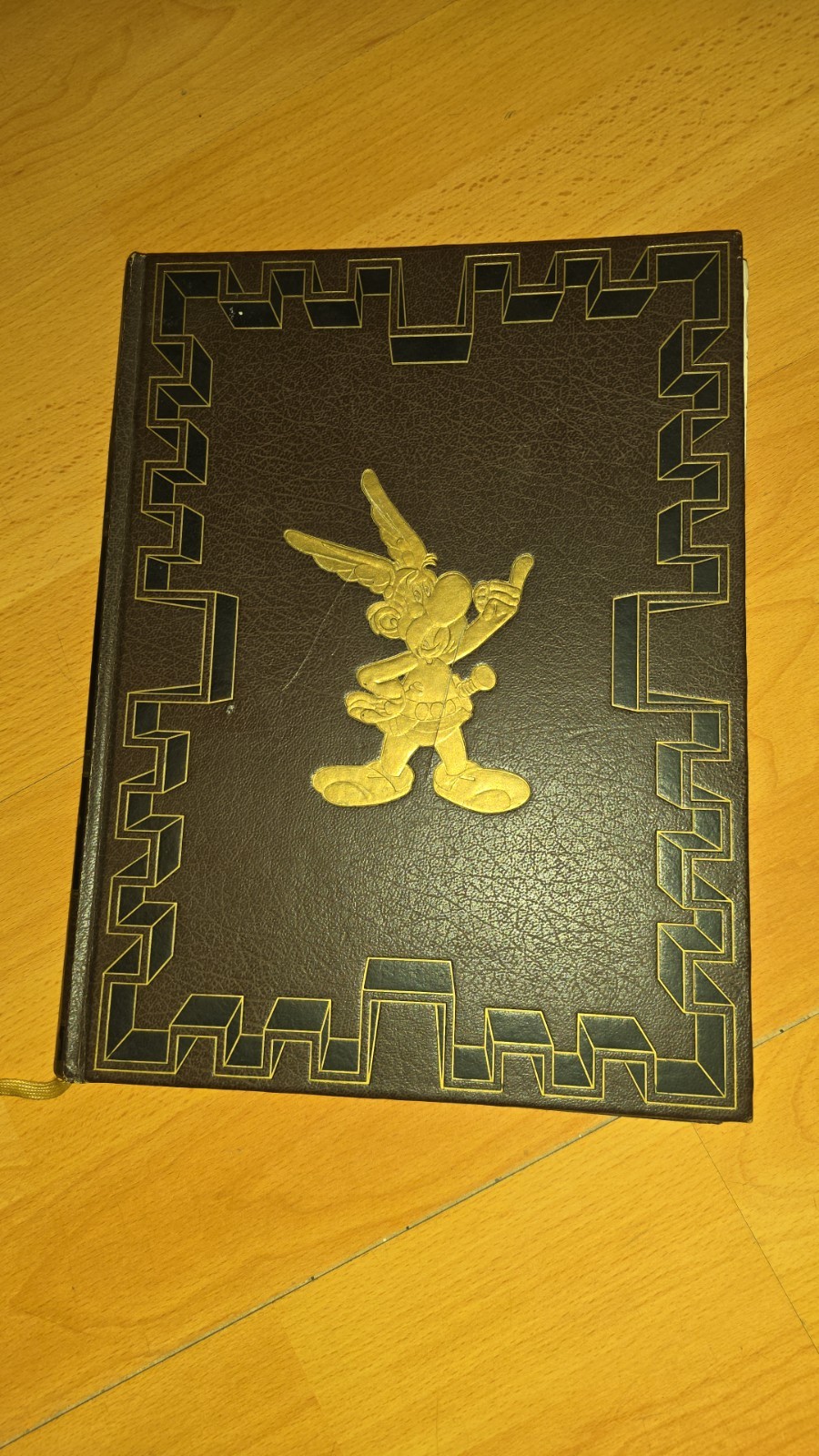 Asterix il Galli cinturino in pelle rilegatura in pelle libro 1 Goscinny Uderzo n. 