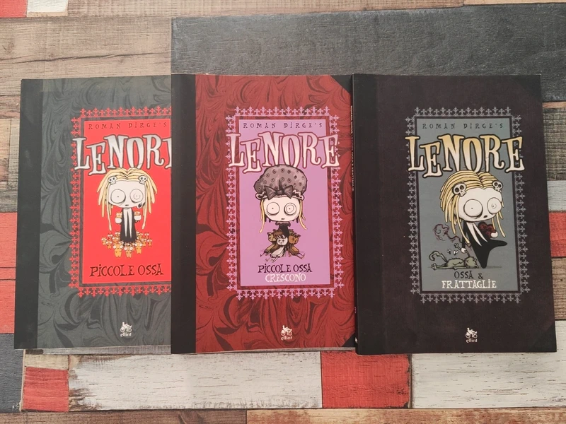 Lotto 3 Libri Lenore - Roman Dirge (Elliot Edizioni)