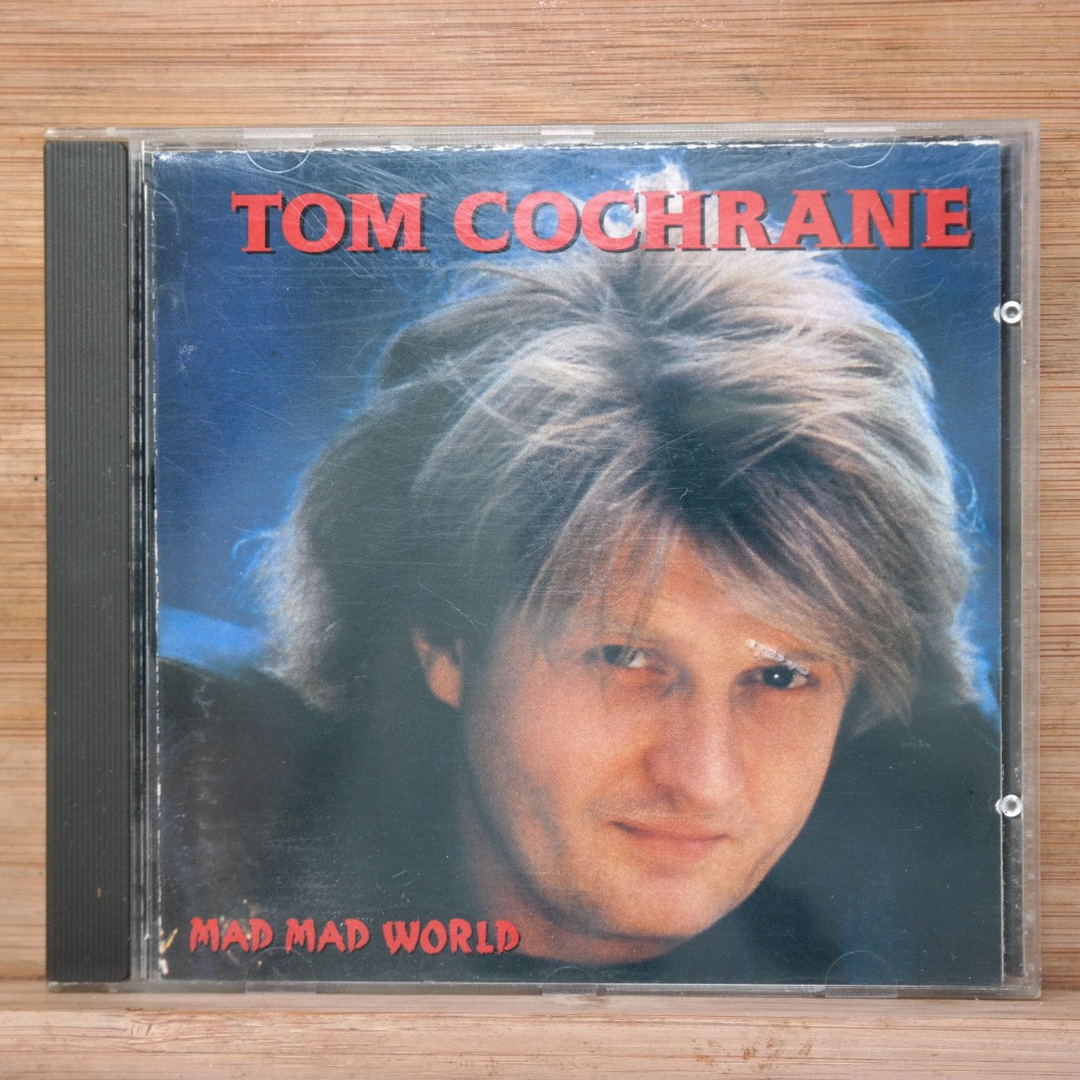 Tom Cochrane Mad Mad World CD Capitol Records 1991 Rock