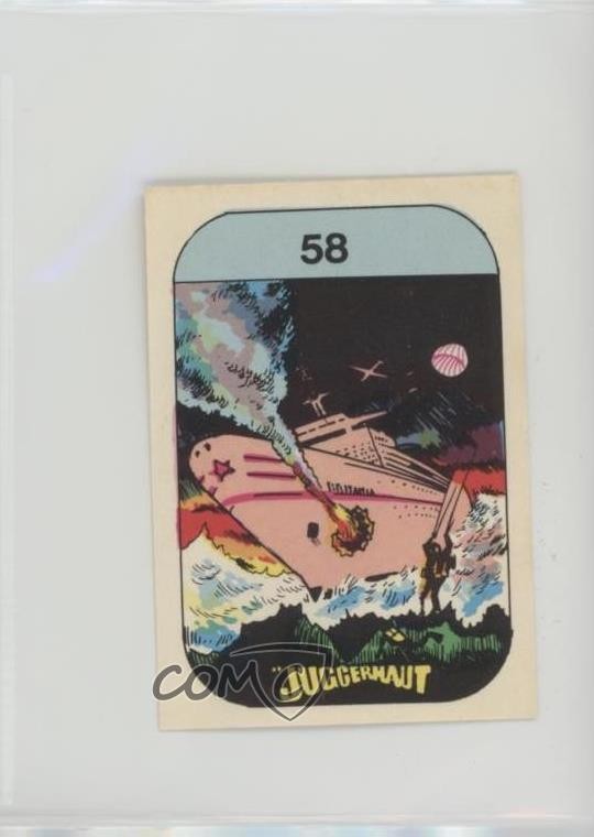1983 Agencia Reyauca/Salo Movie Stickers Juggernaut #58 0a4f