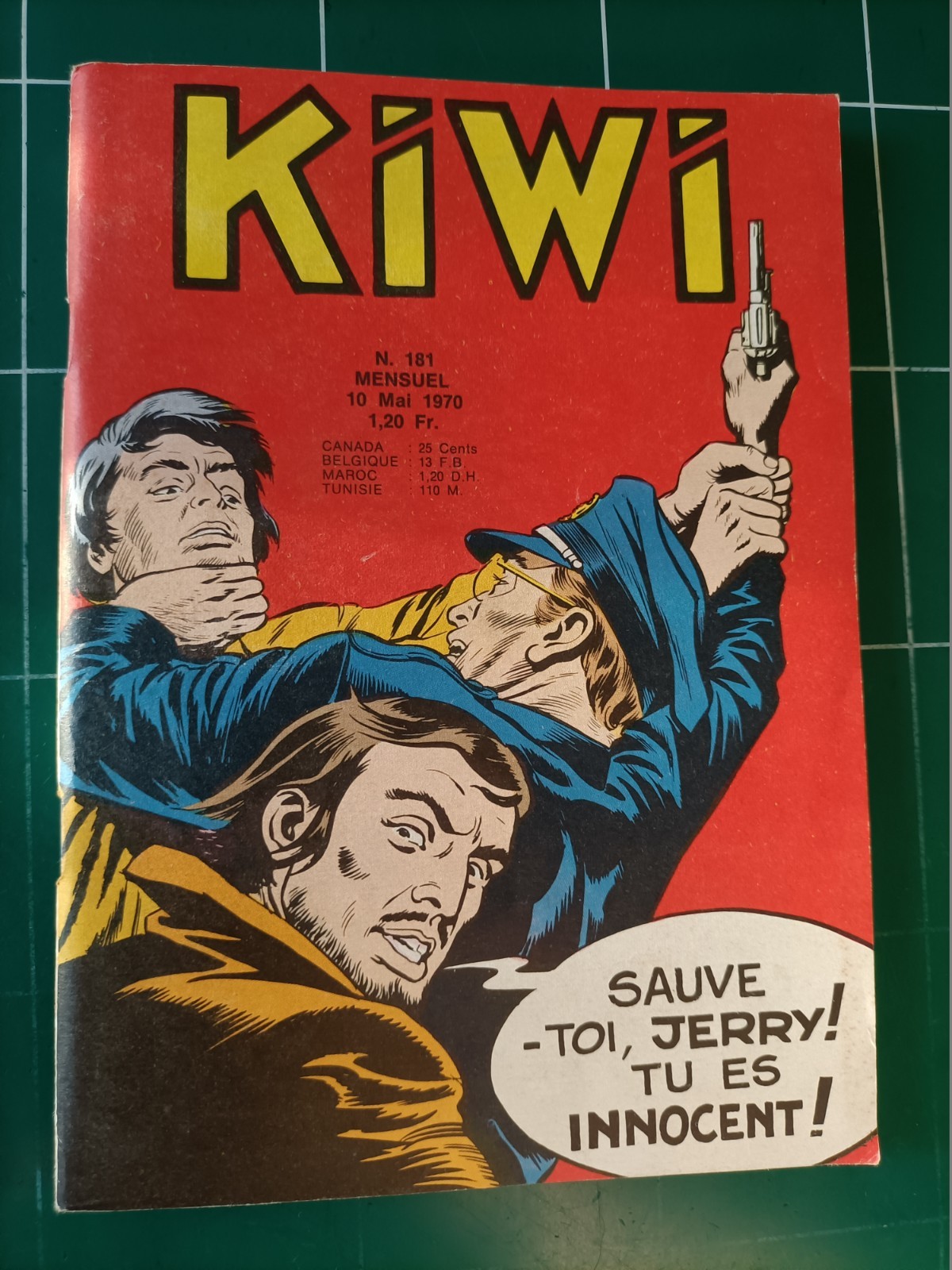 KIWI n° 181  /  10 Mai   1970  /  TBE / LUG