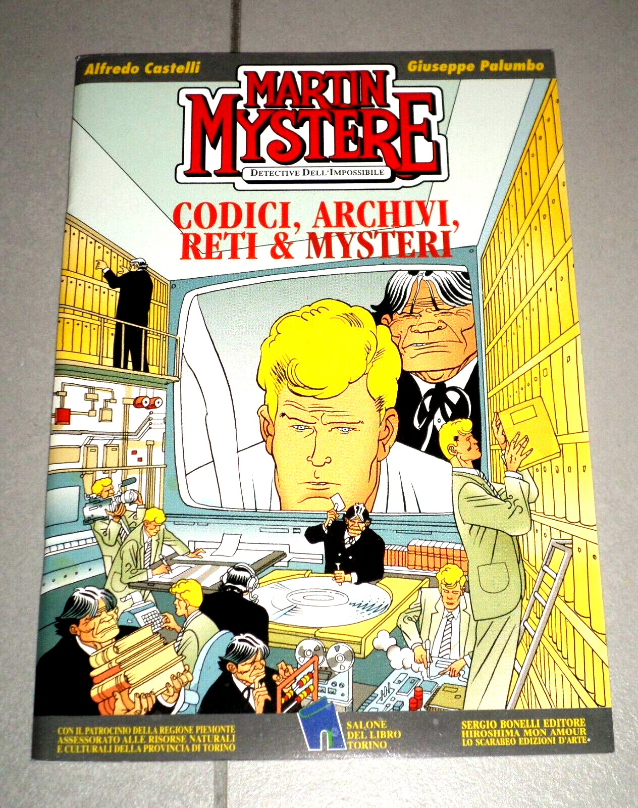 MARTIN MYSTERE - CODICI ARCHIVI RETI & MYSTERI - Speciale Salone Libro Torino 96