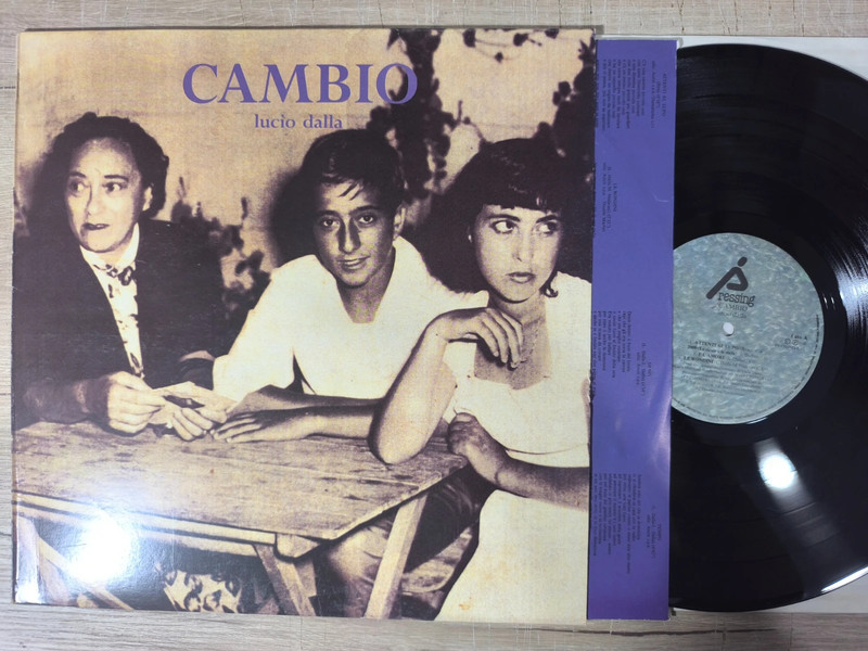 Lucio Dalla - Cambio - Disco LP
