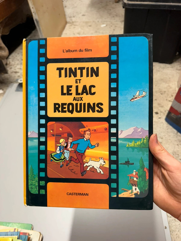 Tintin et le lac aux requins