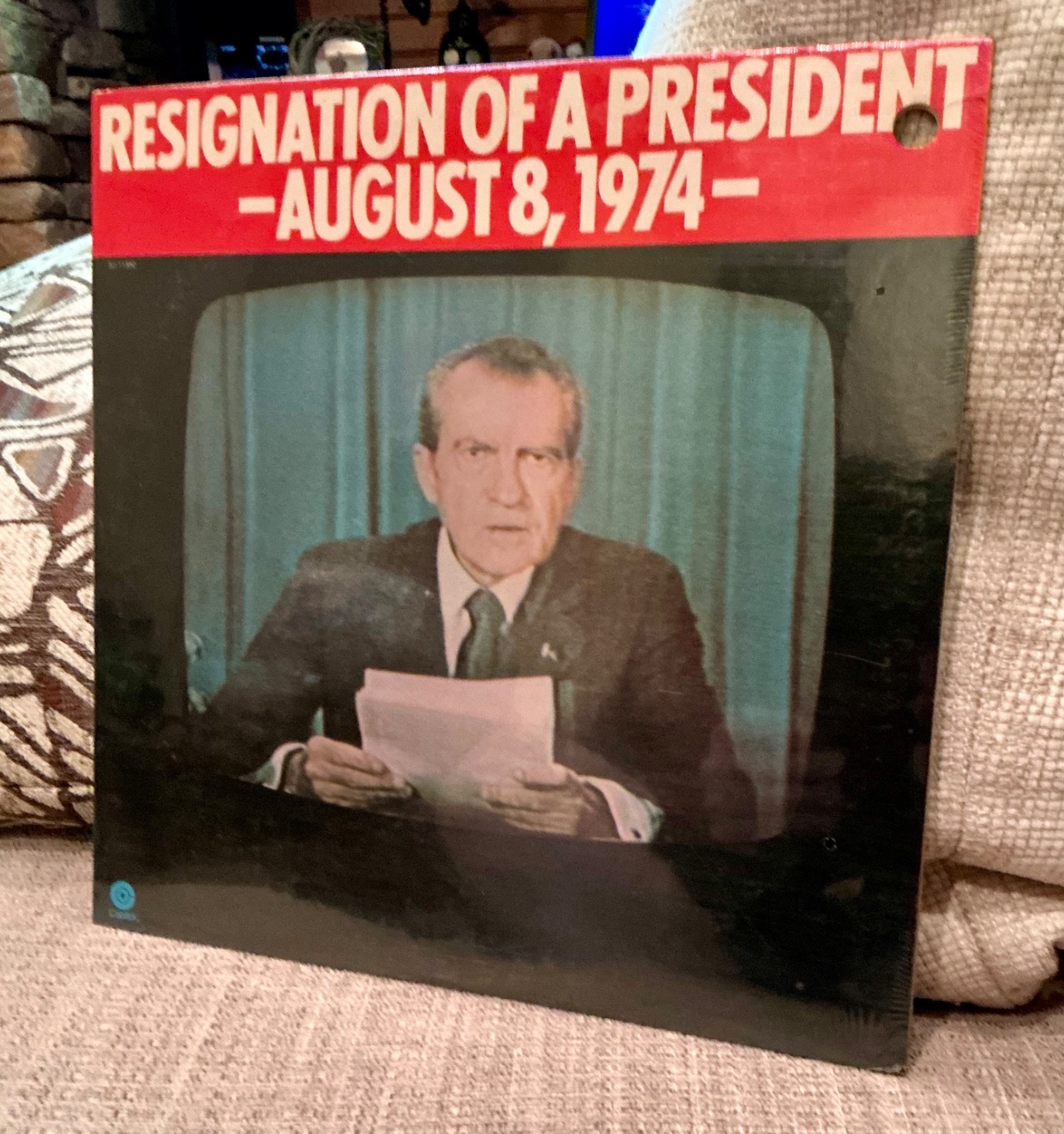 Richard Nixon Lp Resignation Of A President On Captiol - Sealed / Sealed (Hole