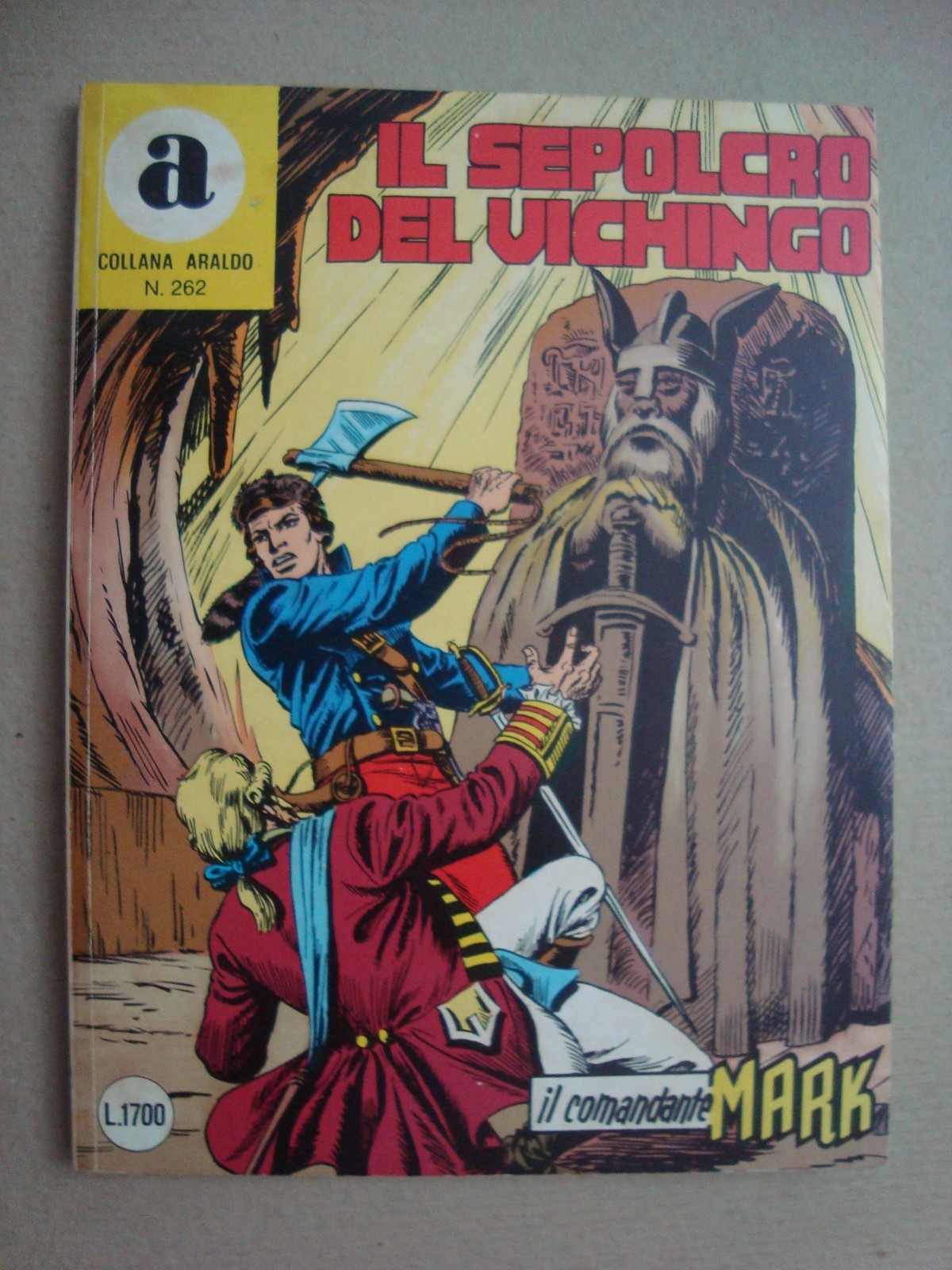 collana araldo comandante mark n° 262 ed.araldo 1988