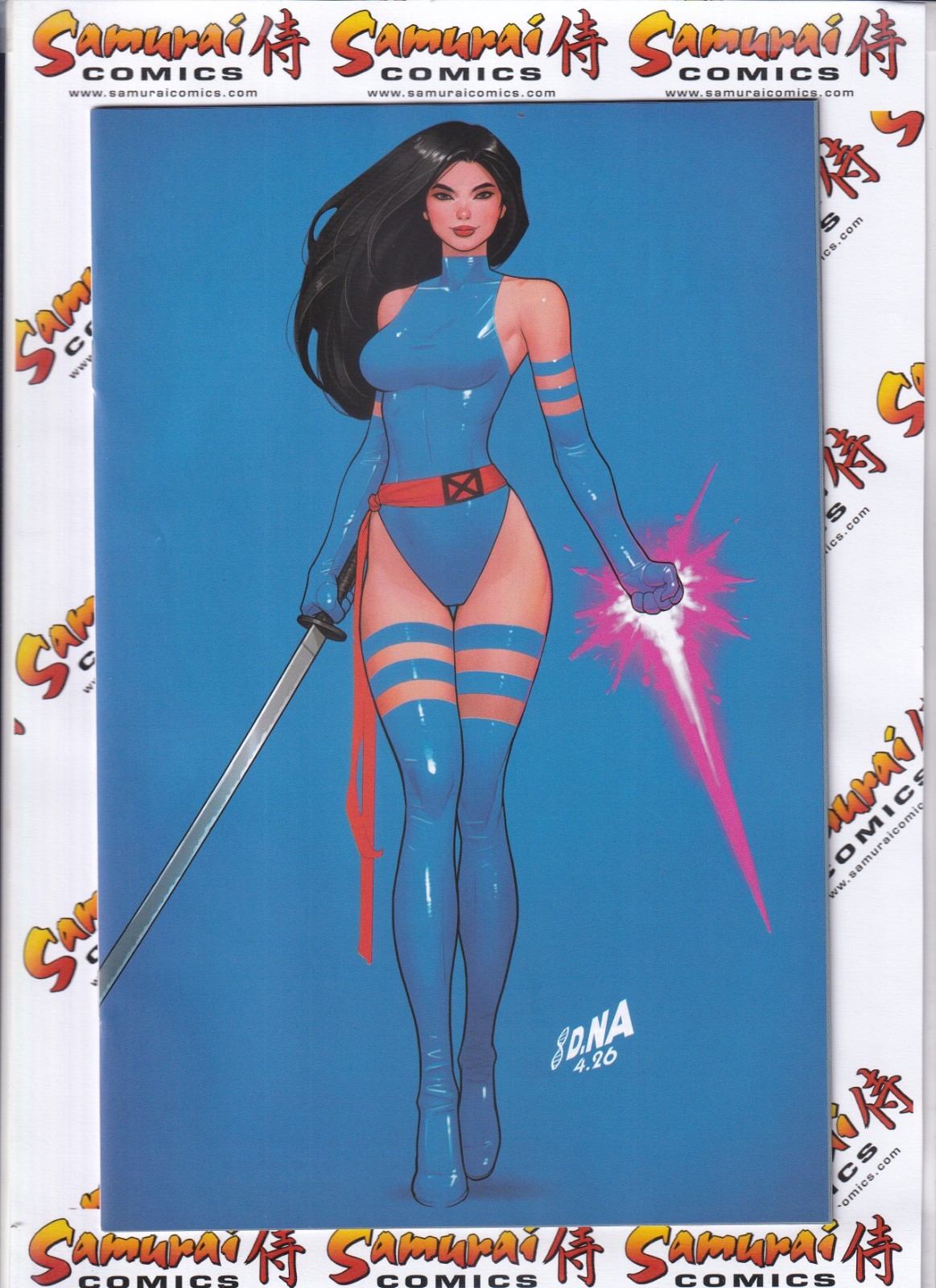 X-Men United #5 1:50 Nakayama variante blu vergine scansioni reali!