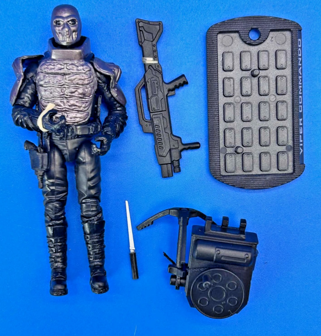 G.I. JOE 2009 COBRA VIPER COMMANDO (V23) Desert Ambush 3.75" Figure #2