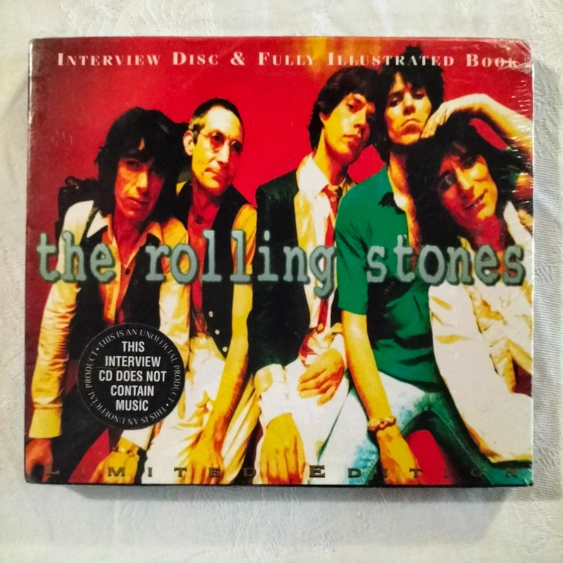 The Rolling Stones - interview disc & fully illustrated book