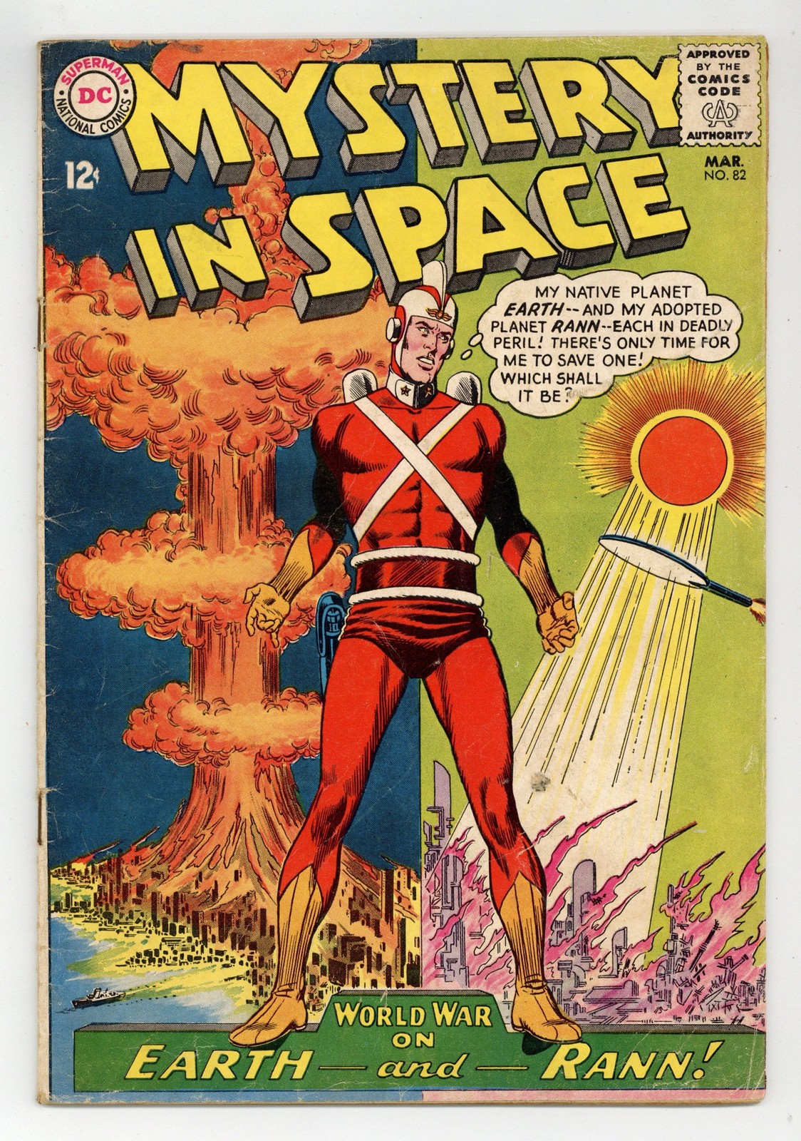 Mystery in Space #82 GD 2.0 1963
