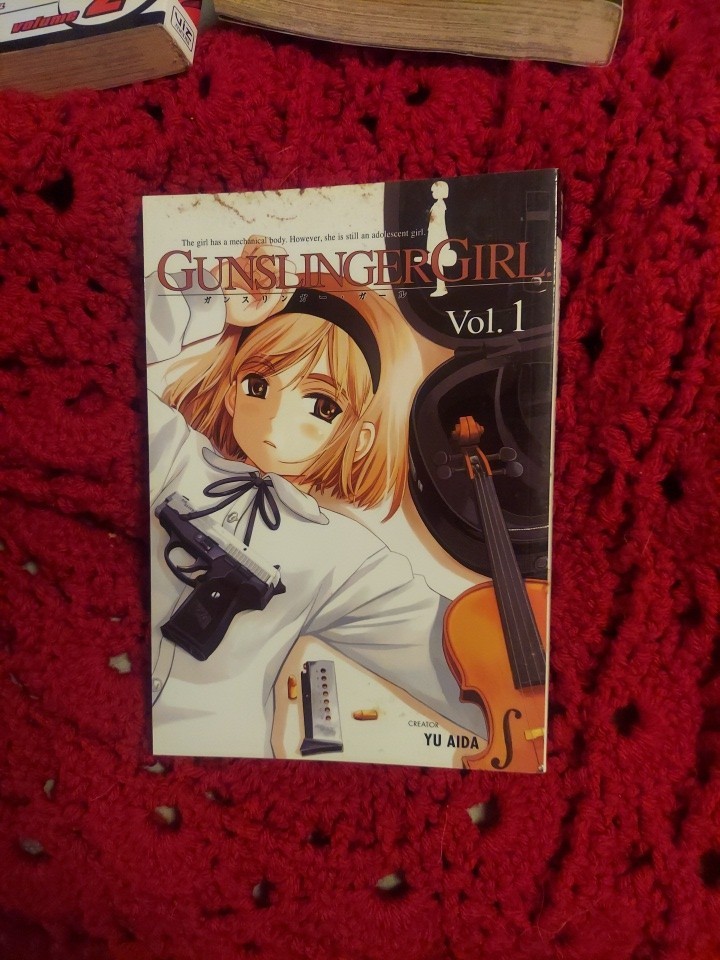 Gunslinger Girl Vol 1 Numero 1 TP Inglese Yu Aida ADV Manga 2009