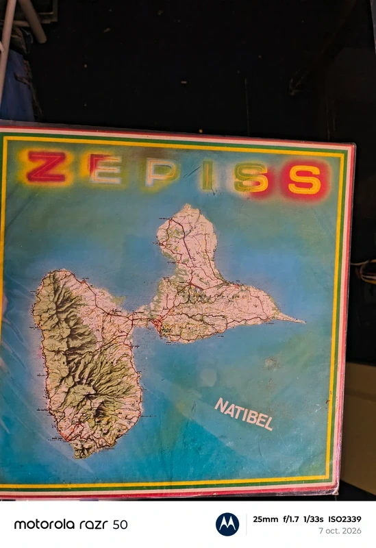 Zepiss Natibel vynile très rare