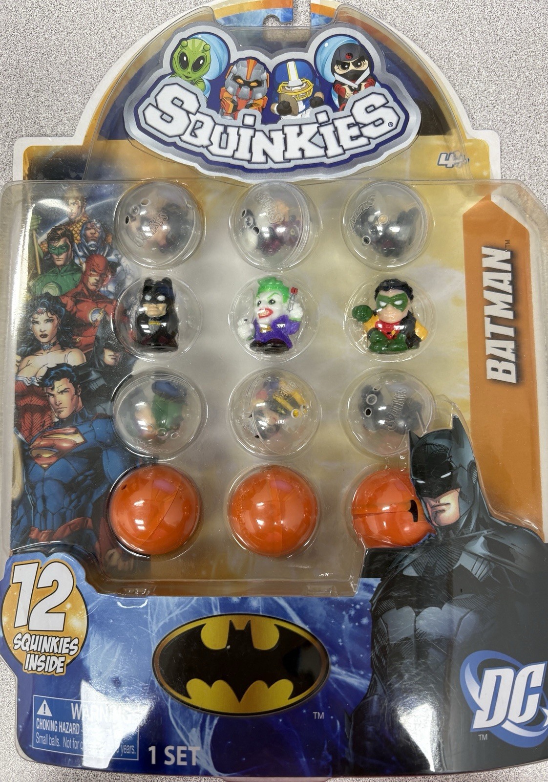 Blip Toys DC Comics Batman Squinkies 12-Pack Collectible 2012 NIP Minifigures