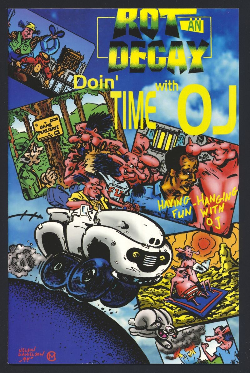 Doin' Time with OJ #1 VF/NM 1994 fumetto Boneyard