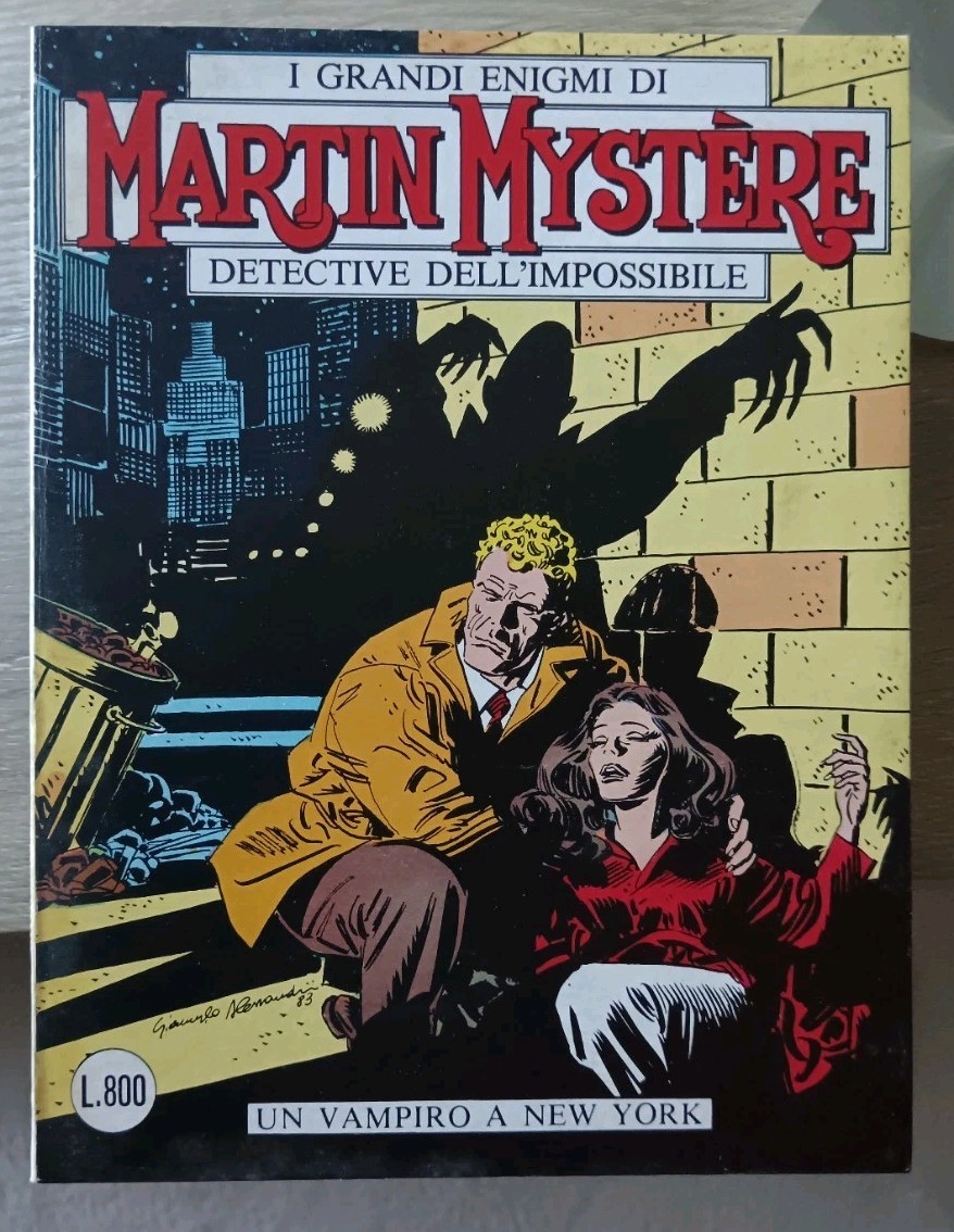 MARTIN MYSTERE 13 UN VAMPIRO A NEW YORK SERGIO BONELLI EDITORE