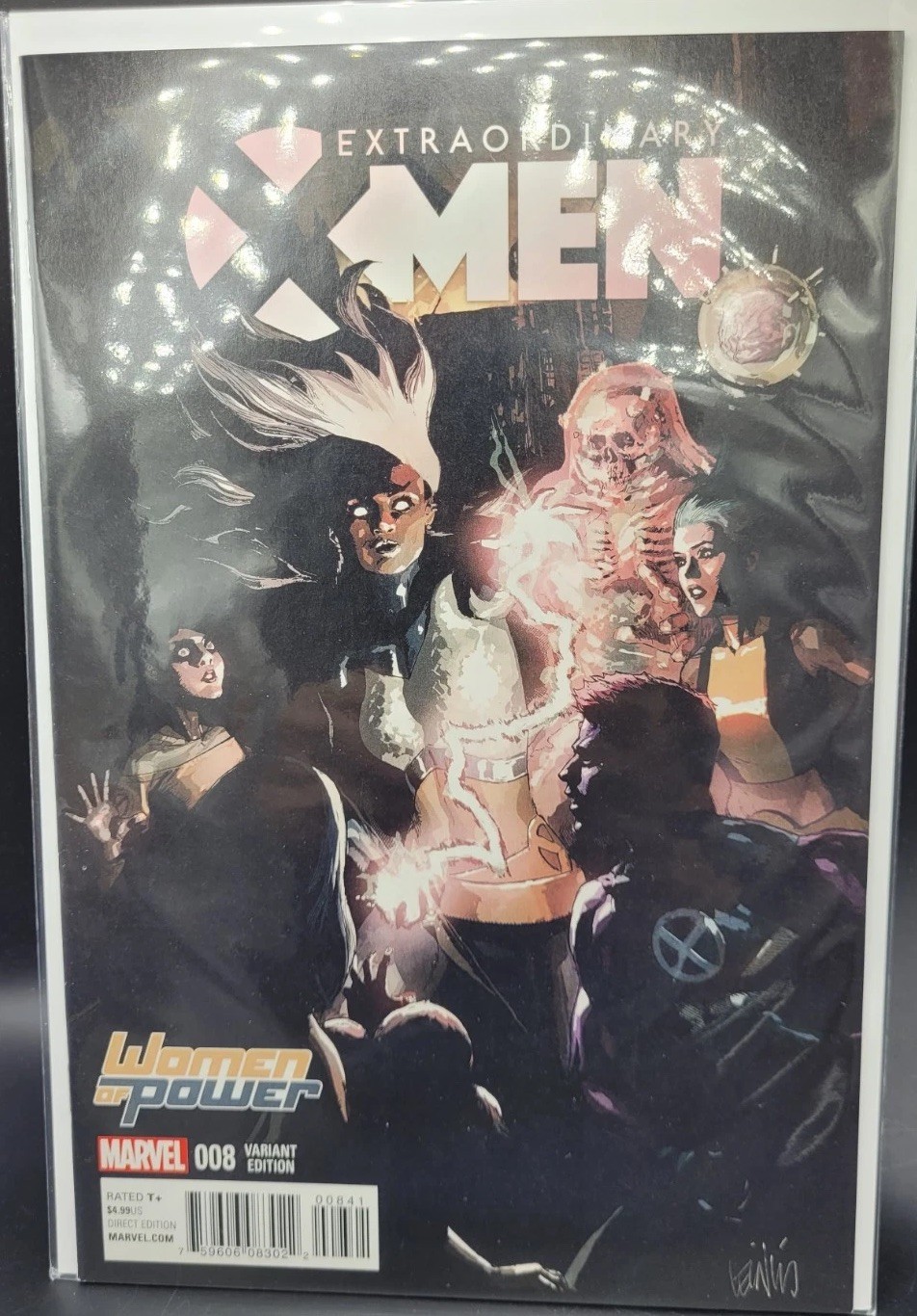 Extraordinary X-Men 8 Leinil Yu Variant D 2016 Women of Power High Grade