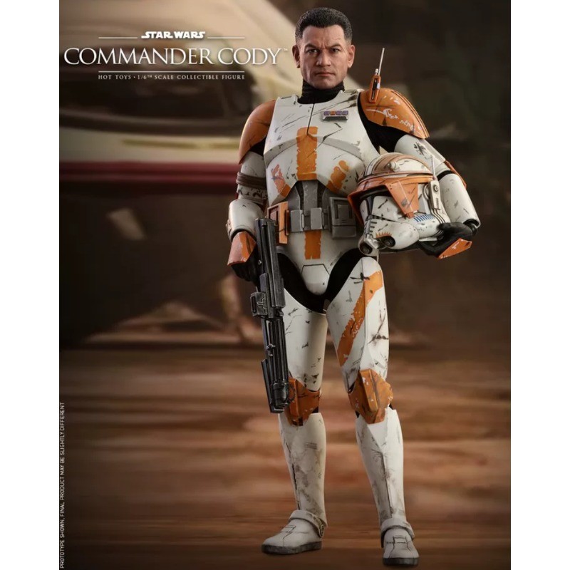 Hot Toys MMS524 La Vendetta del Comandante Sith Cody 1/6 Figura con Scatola
