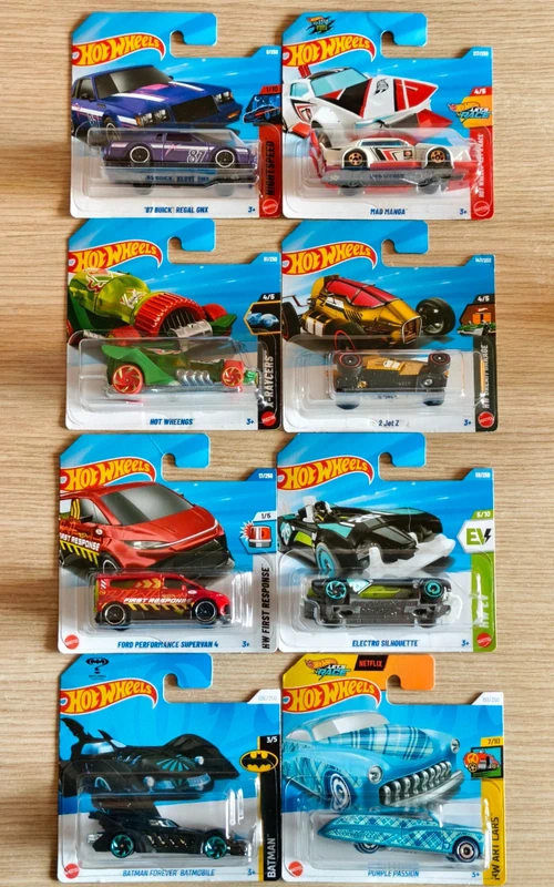 Hot Wheels Lotto 8 TH - Set 8 Treasure Hunt.