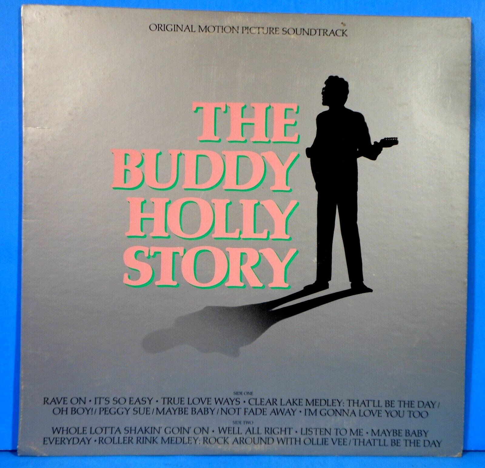 THE BUDDY HOLLY STORY SOUNDTRACK LP 1978 ORIGINAL GREAT CONITION! VG+/VG+!!A