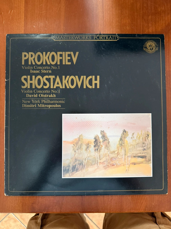Prokofiev / Shostakovich – Concerti per violino – Vinile 1985 – Edizione Paesi Bassi