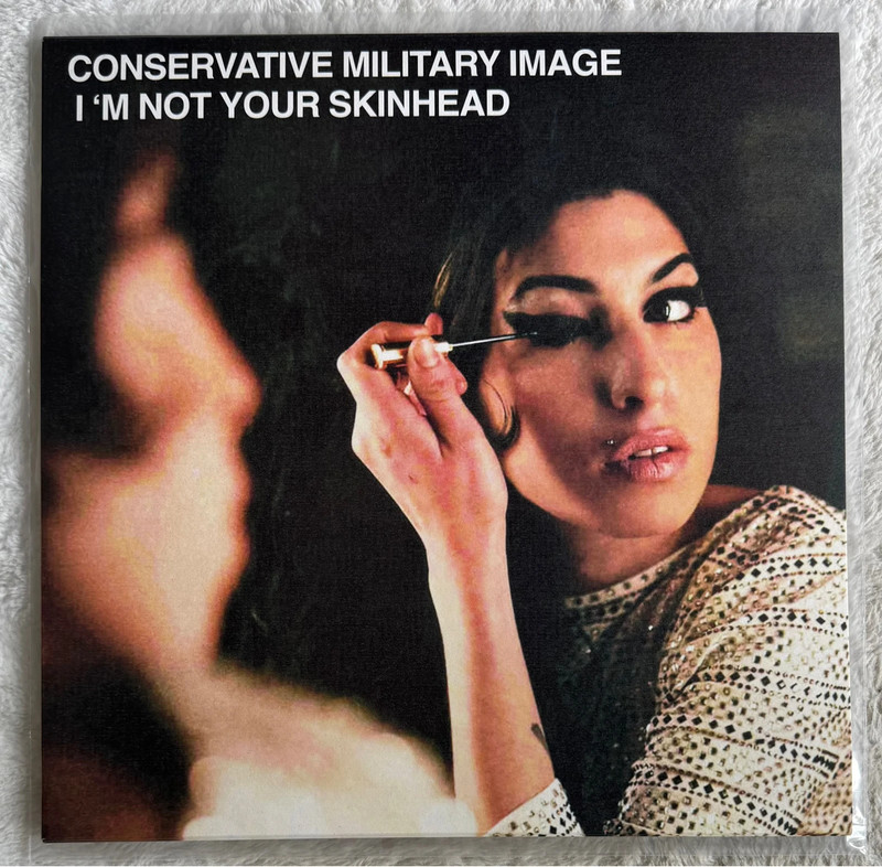 Conservative Military Image - I’m not your Skinhead Black Vinyl Lionheart Records
