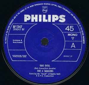 The 4 Seasons* - Rag Doll, 7", (Vinyl)