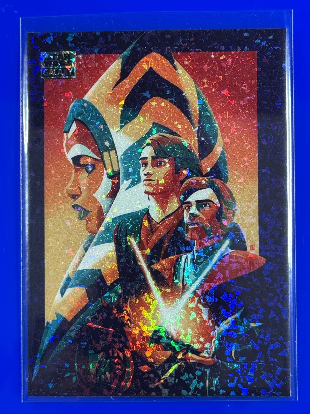 2024 Topps Star Wars Chrome Galaxy Victory and Defeat Refractor #58