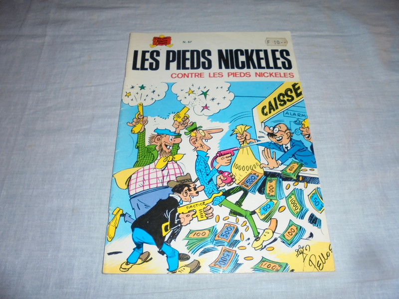 BD Les Pieds Nickelés 67 : Les Pieds Nickelés contre les Pieds Nickelés Editions SPE 1983